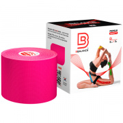 Кинезио тейп Bio Balance Tape 5см х 5м розовый.