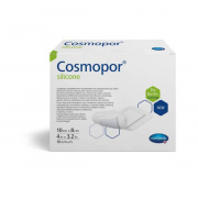 Повязка впитывающая Cosmopor silicone с контактным слоем из силикона 10 шт..