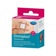 Пластырь Omniplast фиксирующий из текстильной ткани 2,5см х 5м.