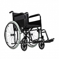 Кресло-коляска Ortonica для инвалидов Base 200 с пневматическими колесами.