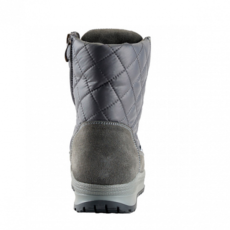 Полусапоги Dr. Spektor с шерстью женские Ш0418-В/ПЛ серый глянец. Изображение 4 из 4